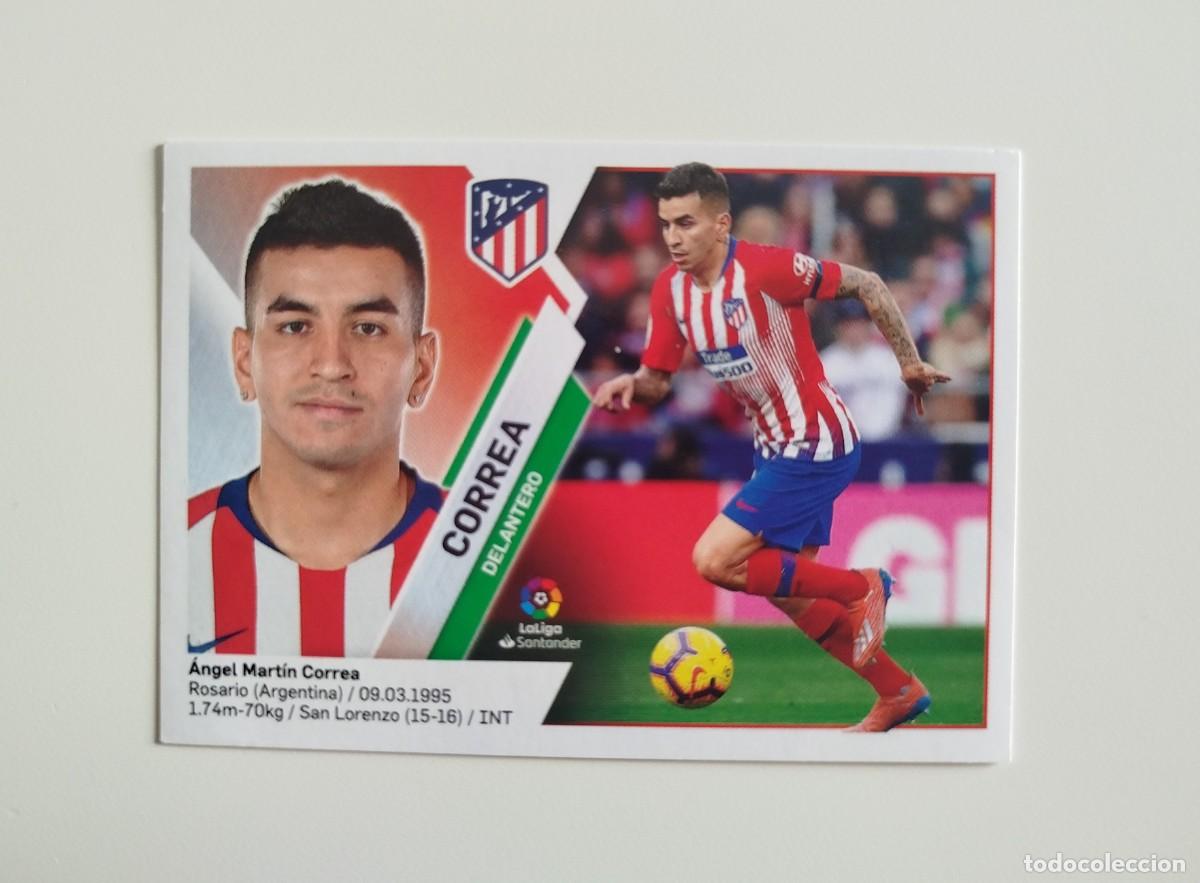 Cromos de f&uacute;tbol: Correa 13 SIN PEGAR NUNCA PEGADO Atl&eacute;tico de Madrid Liga Ediciones Este 19 20 / 2019 2020