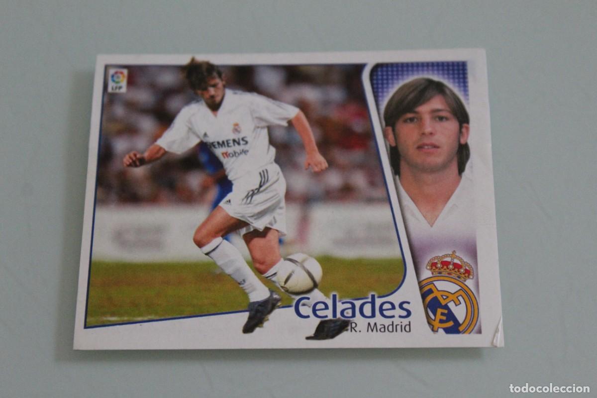 Cromos de f&uacute;tbol: ESTE 04 05 CELADES COLOCA RECUPERADO DE &Aacute;LBUM