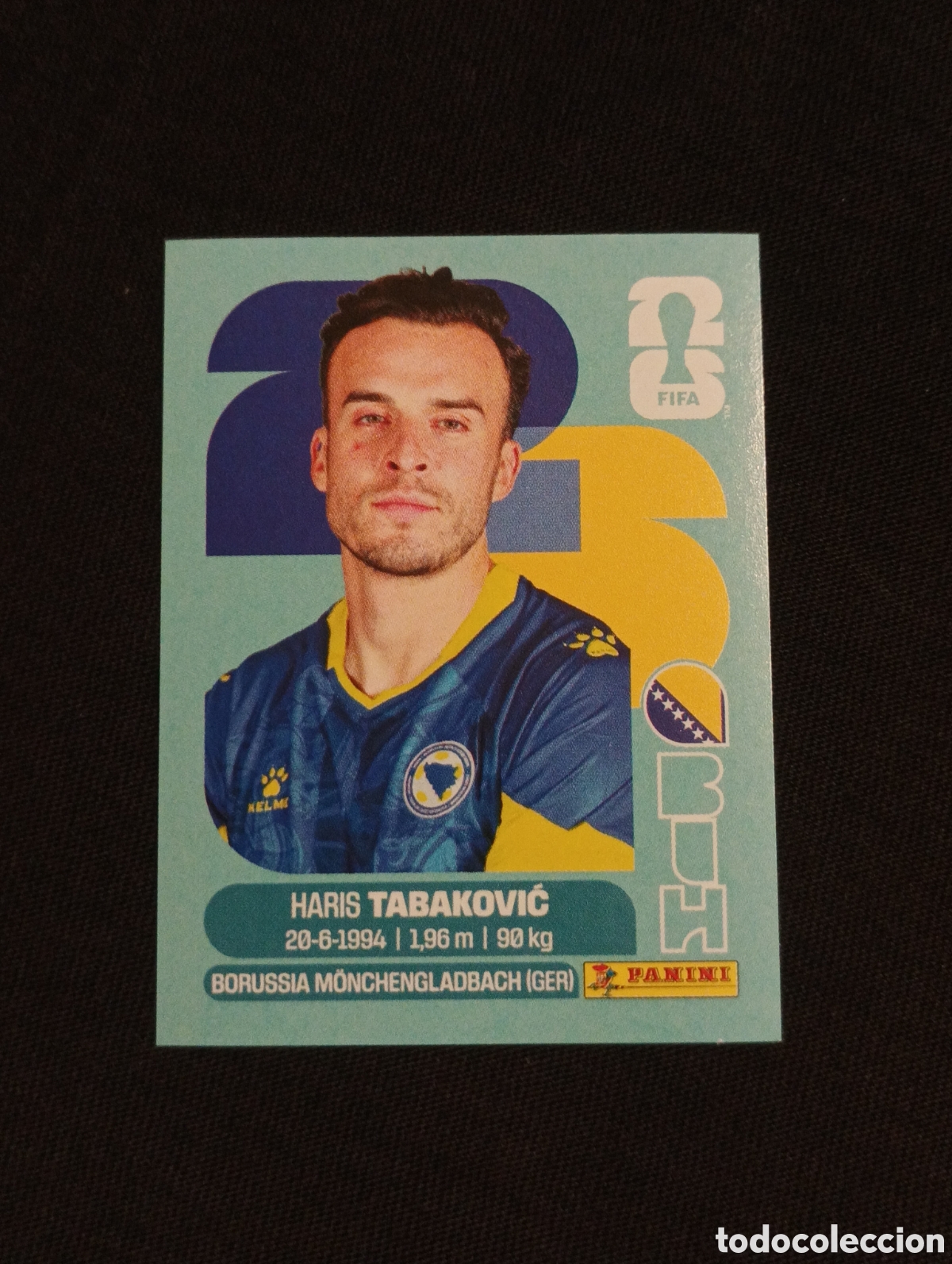 Cromos de f&uacute;tbol: mundial panini 2026 haris tabakovic