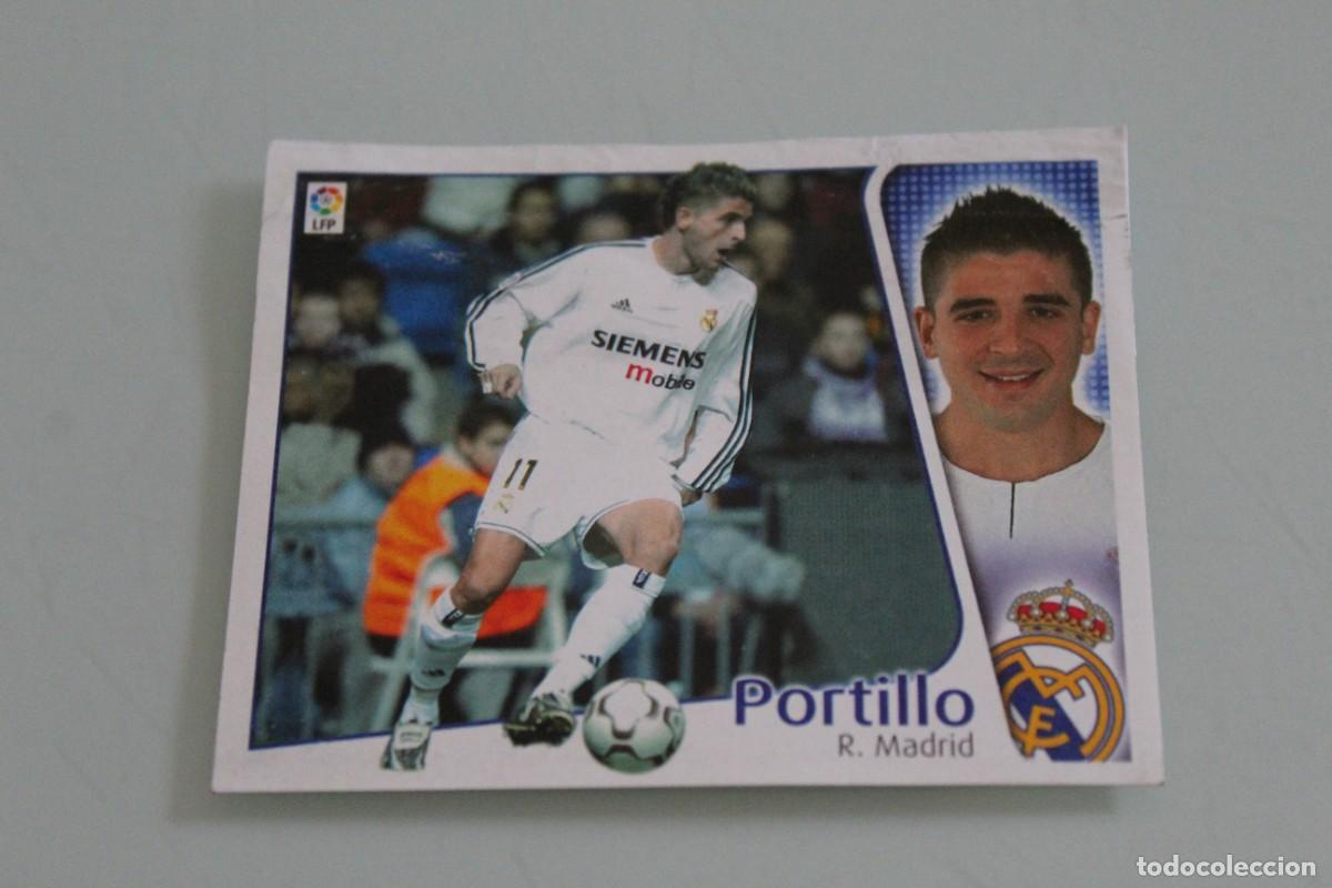 Cromos de f&uacute;tbol: ESTE 04 05 PORTILLO BAJA RECUPERADO DE &Aacute;LBUM