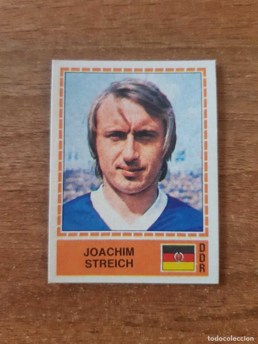 Cromos de f&uacute;tbol: N&deg;196 JOACHIM STREICH ALEMANIA ESTE EUROPA 80 PANINI EURO ITALIA 1980 PANINI.NUNCA PEGADO, SIN PEGAR