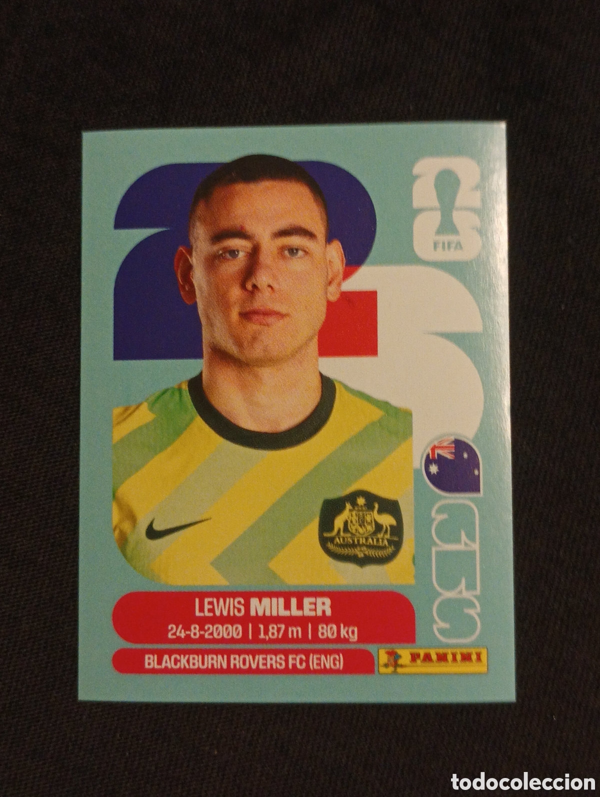 Cromos de f&uacute;tbol: mundial panini 2026 Lewis Miller