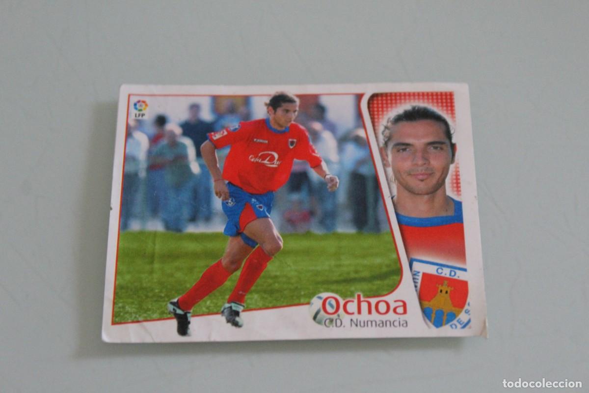 Cromos de f&uacute;tbol: ESTE 04 05 OCHOA RECUPERADO DE &Aacute;LBUM