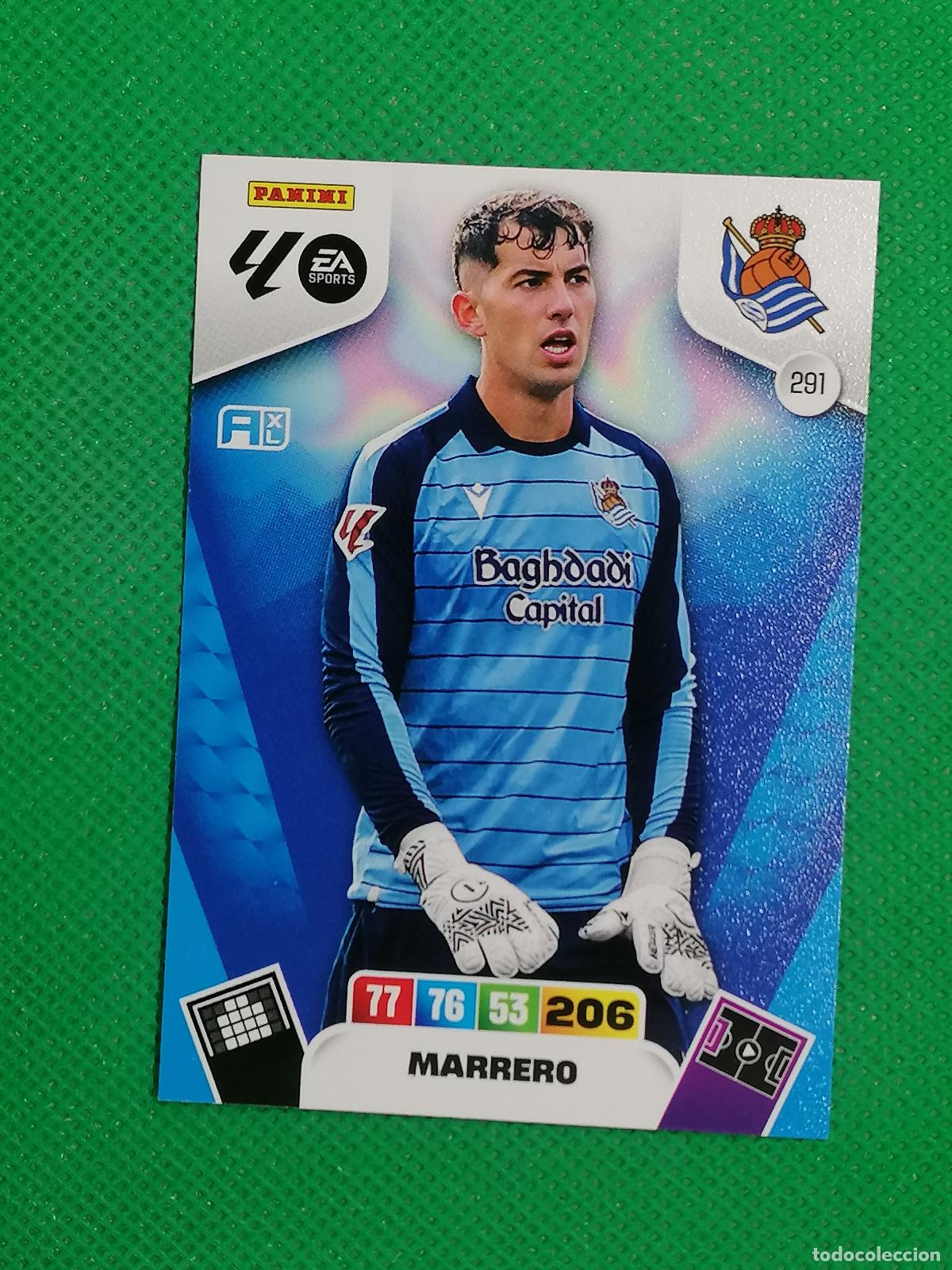 Cromos de f&uacute;tbol: 291 MARRERO REAL SOCIEDAD ⚽ LIGA ADRENALYN XL 2025 2026 25 26 ⚽