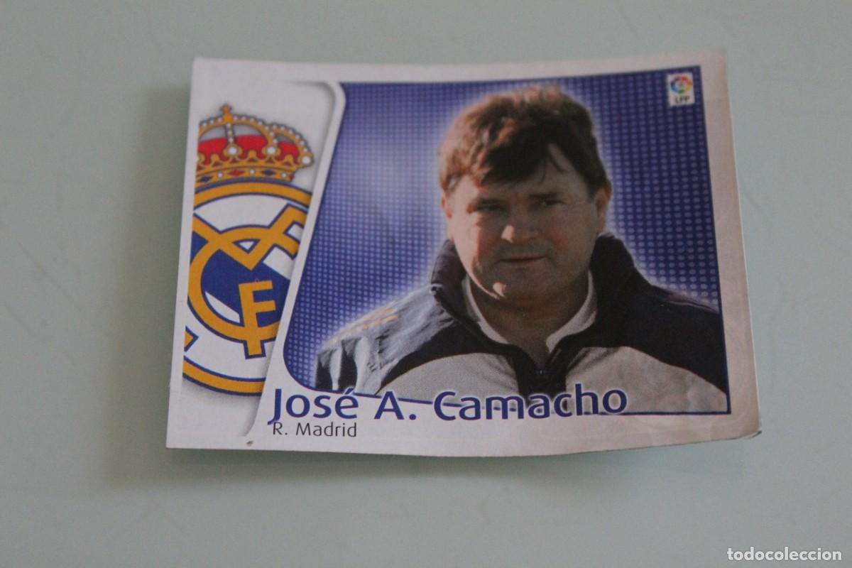 Cromos de f&uacute;tbol: ESTE 04 05 JOS&Eacute; A. CAMACHO BAJA RECUPERADO DE &Aacute;LBUM