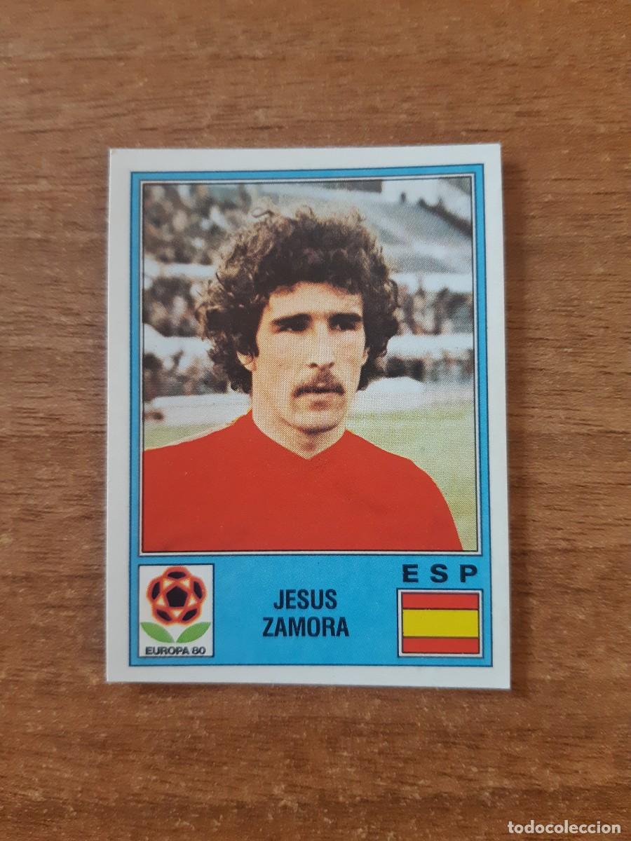 Fu&szlig;ball-Sticker: N&deg;187 JES&Uacute;S ZAMORA ESPA&Ntilde;A EUROPA 80 PANINI EURO ITALIA 1980 PANINI.NUNCA PEGADO, SIN PEGAR