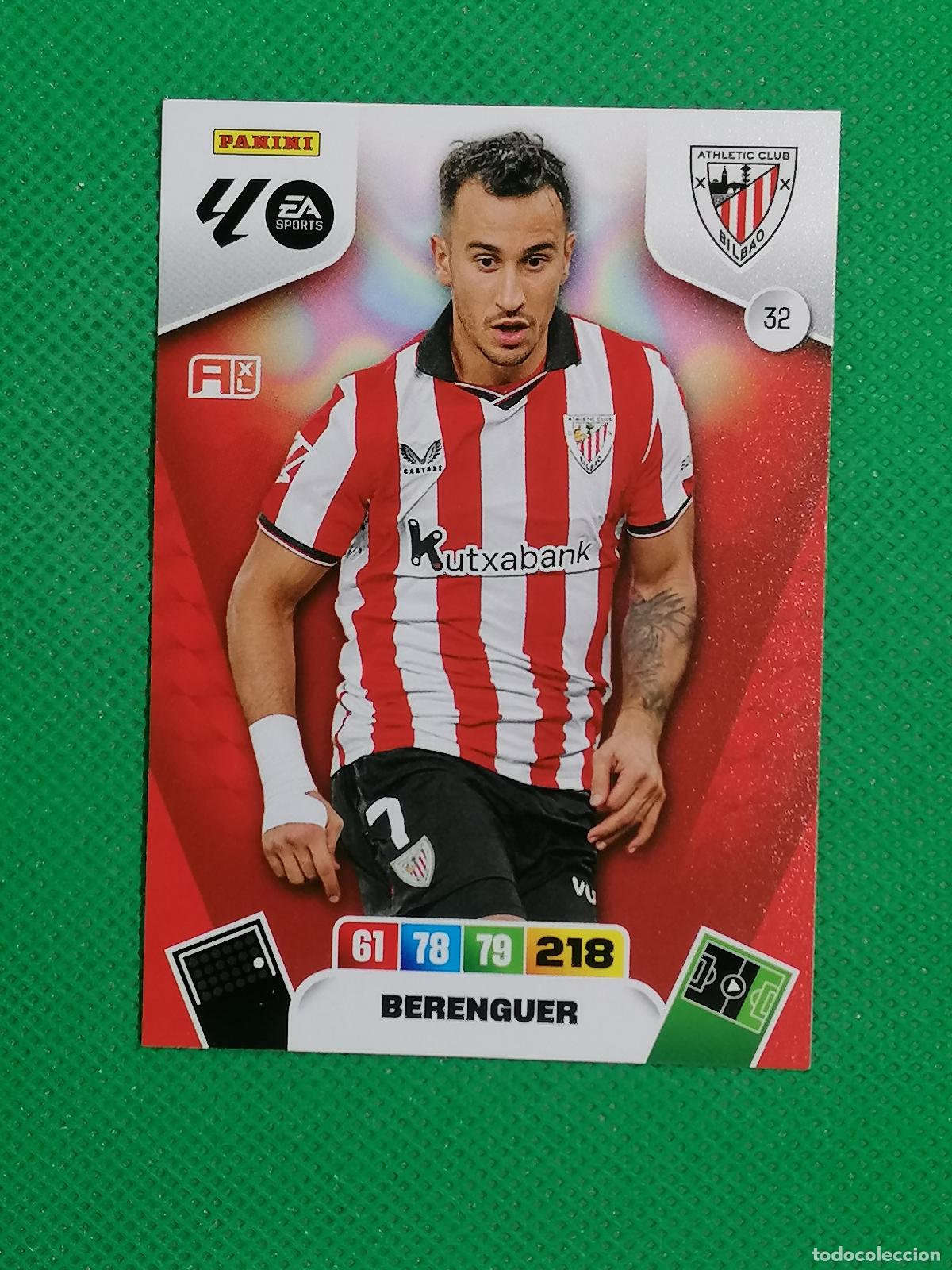 Cromos de f&uacute;tbol: 32 BERENGUER ATHLETIC BILBAO ⚽ LIGA ADRENALYN XL 2025 2026 25 26 ⚽