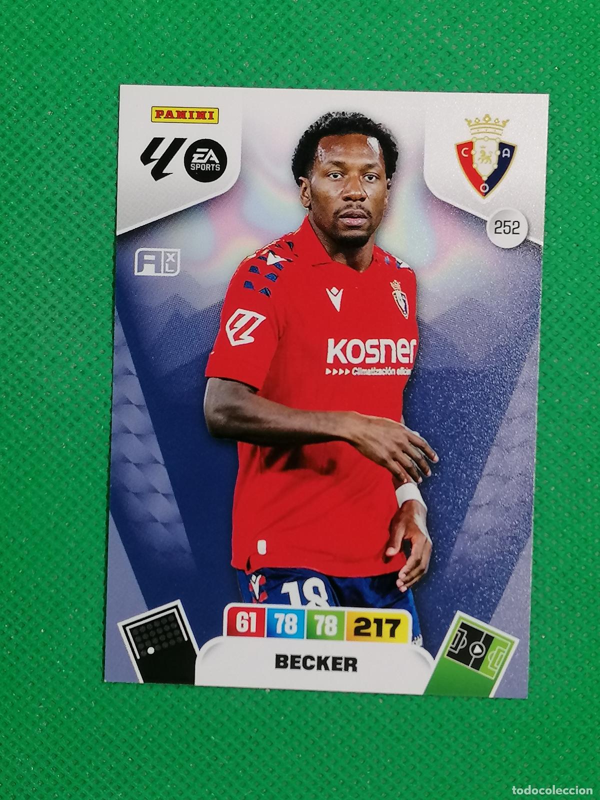Cromos de f&uacute;tbol: 252 BECKER OSASUNA ⚽ LIGA ADRENALYN XL 2025 2026 25 26 ⚽