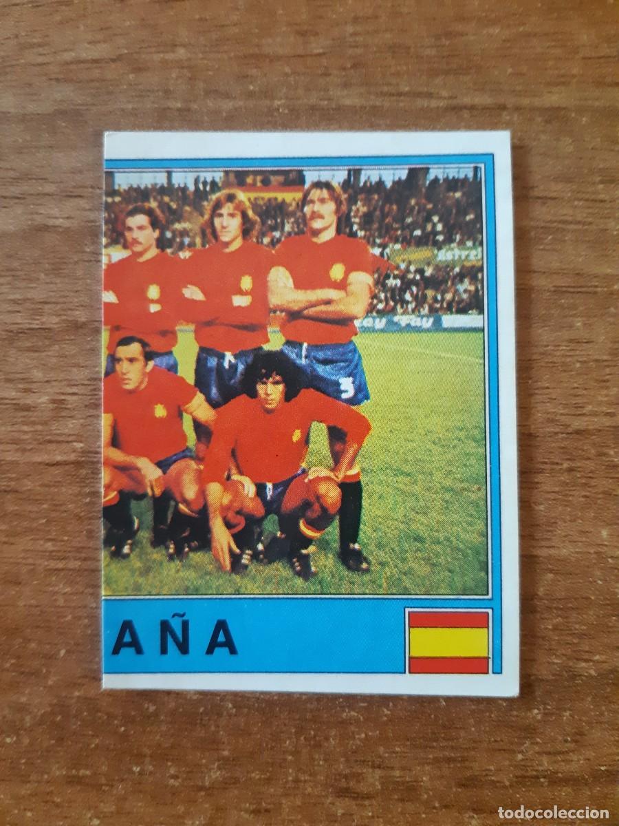 Cromos de f&uacute;tbol: N&deg;178 ALINEACI&Oacute;N ESPA&Ntilde;A 2/2 EUROPA 80 PANINI EURO ITALIA 1980 PANINI.NUNCA PEGADO, SIN PEGAR