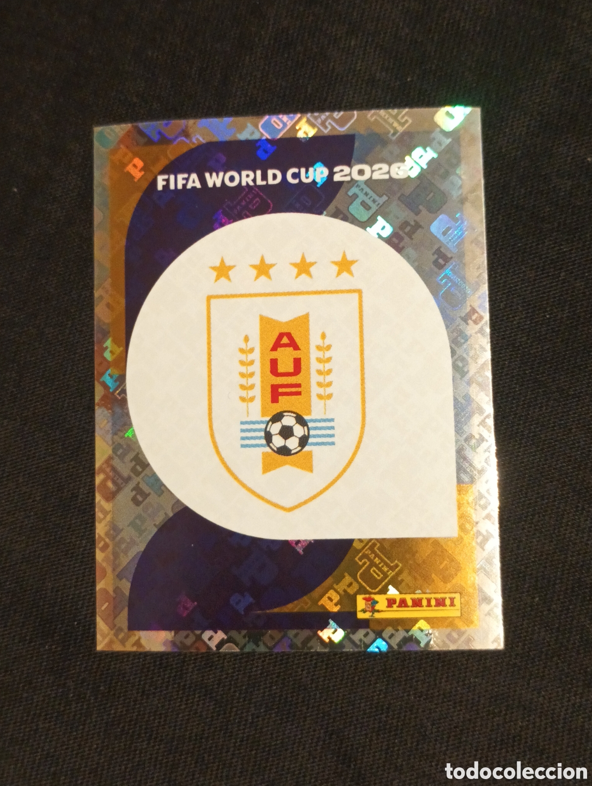 Cromos de f&uacute;tbol: mundial panini 2026 escudo