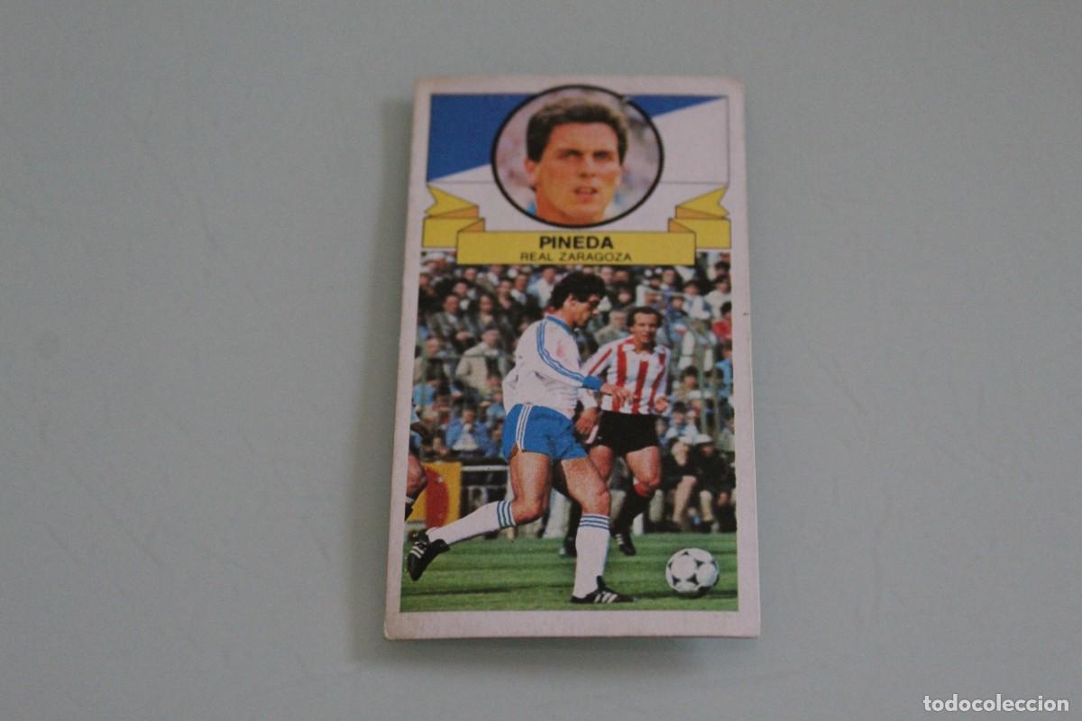 Cromos de f&uacute;tbol: ESTE 85 86 PINEDA FICHAJE N&ordm; 16 RECUPERADO DE &Aacute;LBUM