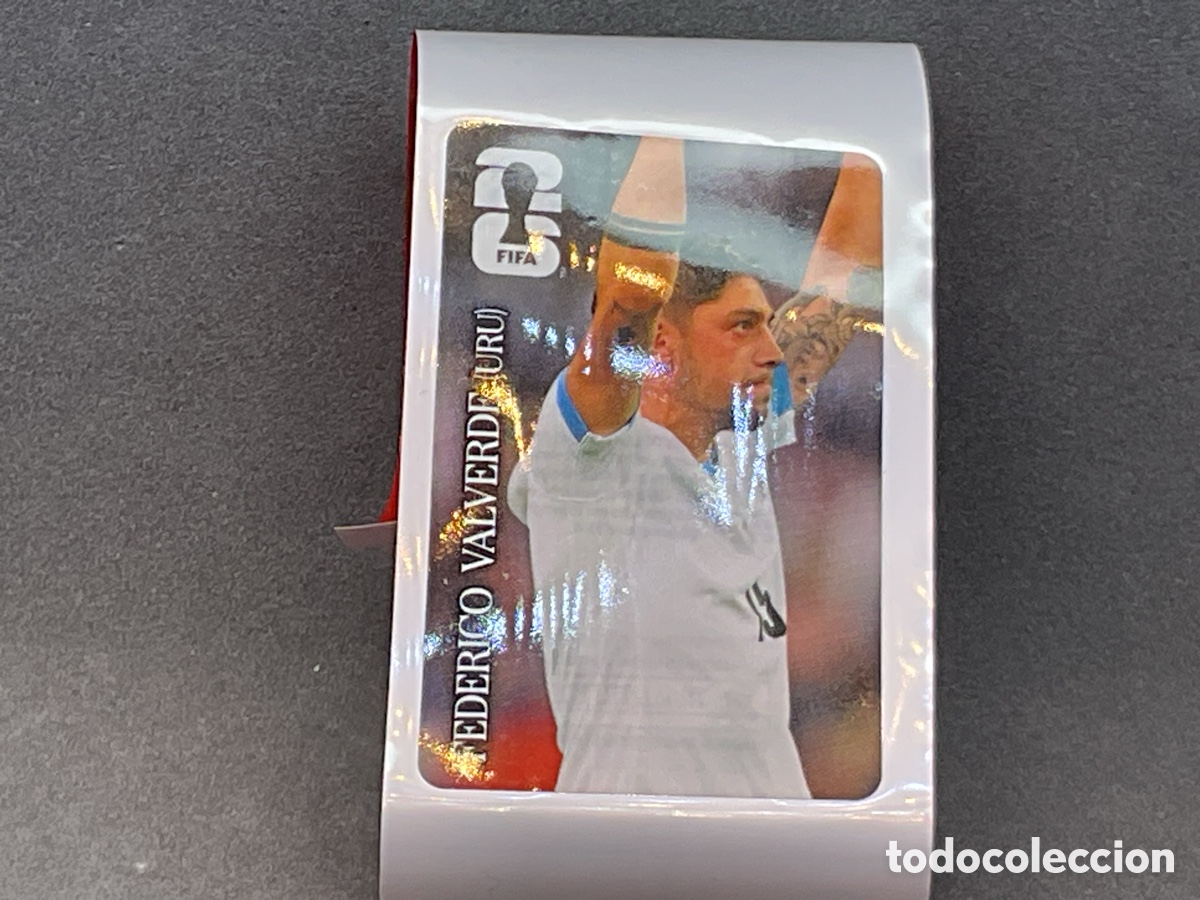 Cromos de f&uacute;tbol: FEDERICO VALVERDE (URUGUAY ). CROMO PANINI COCA-COLA MUNDIAL FIFA 2026.
