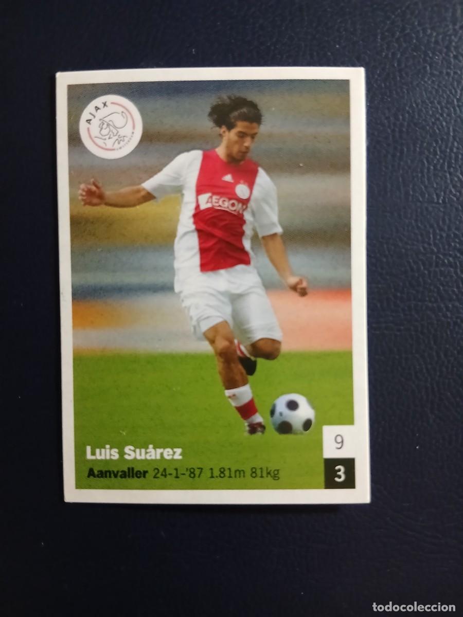 Cromos de f&uacute;tbol: 28 Luis Suarez - Ajax - Eredivisie 08 09 - Sin pegar - Liga Holanda 2008 2009