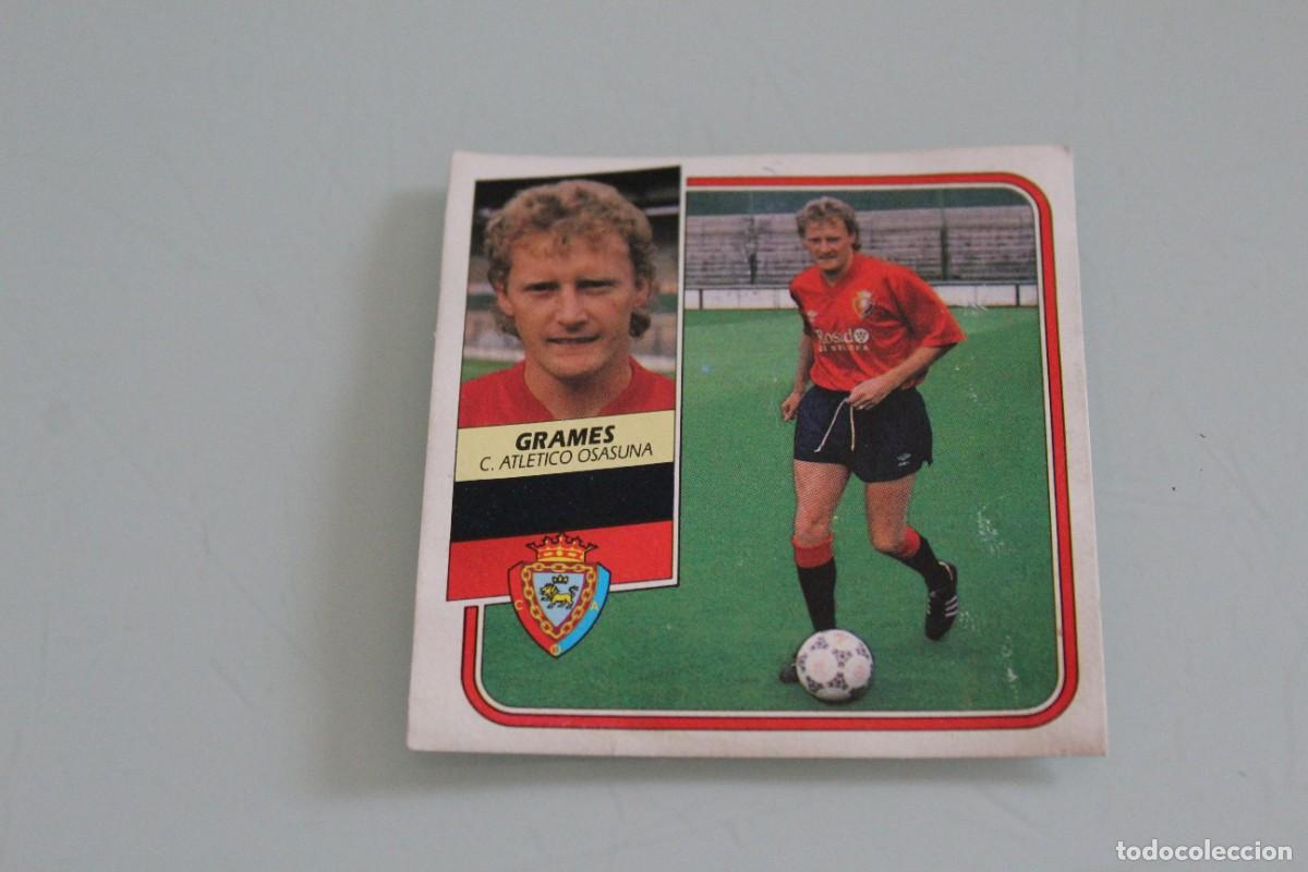 Cromos de f&uacute;tbol: ESTE 89 90 GRAMES FICHAJE N&ordm; 36 RECUPERADO DE &Aacute;LBUM