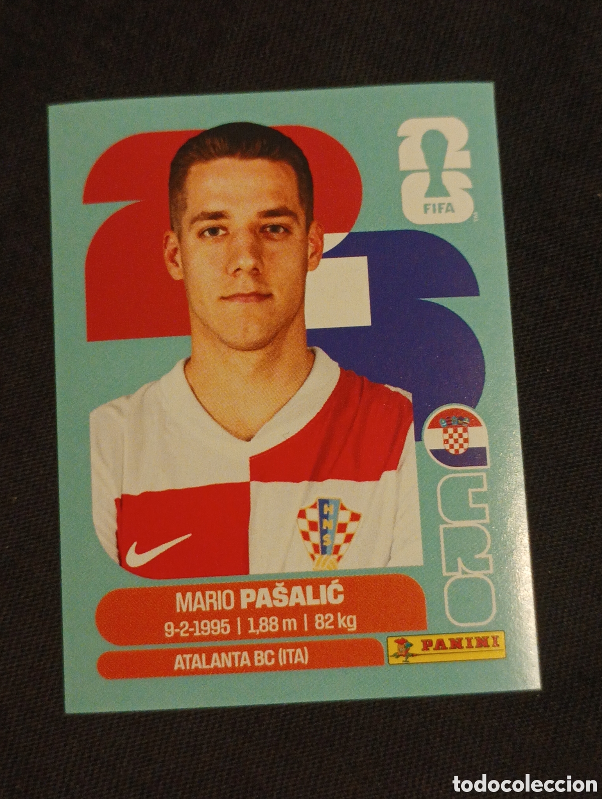 Fu&szlig;ball-Sticker: mundial panini 2026 Mario pasalic