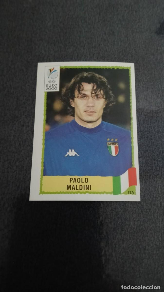 Cromos de f&uacute;tbol: Panini Euro 00 2000 Italia Maldini 170