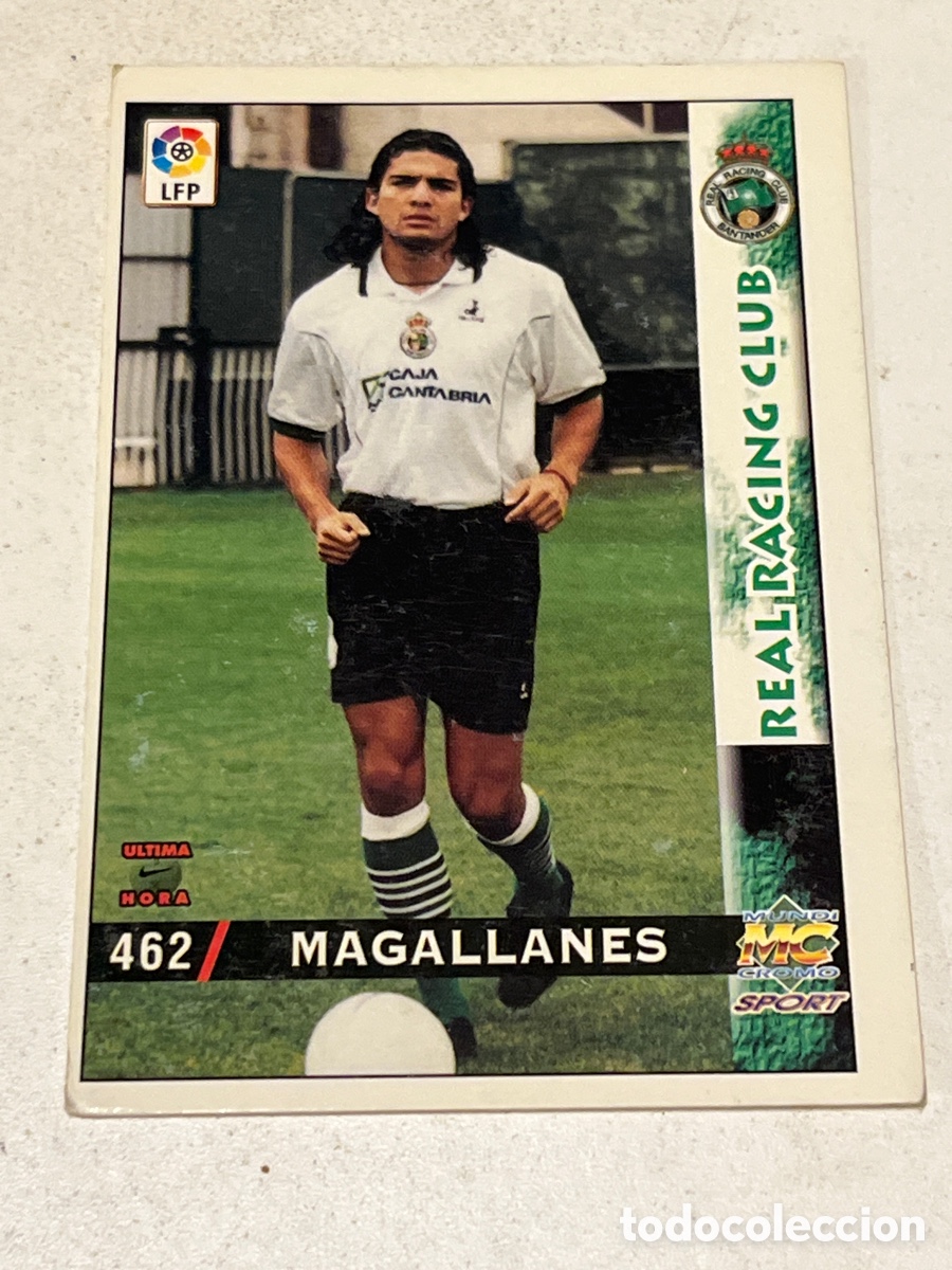 Cromos de f&uacute;tbol: Cromo Mundi Cromo Sport N&deg;462 Magallanes Real Racing Club Liga 98-99