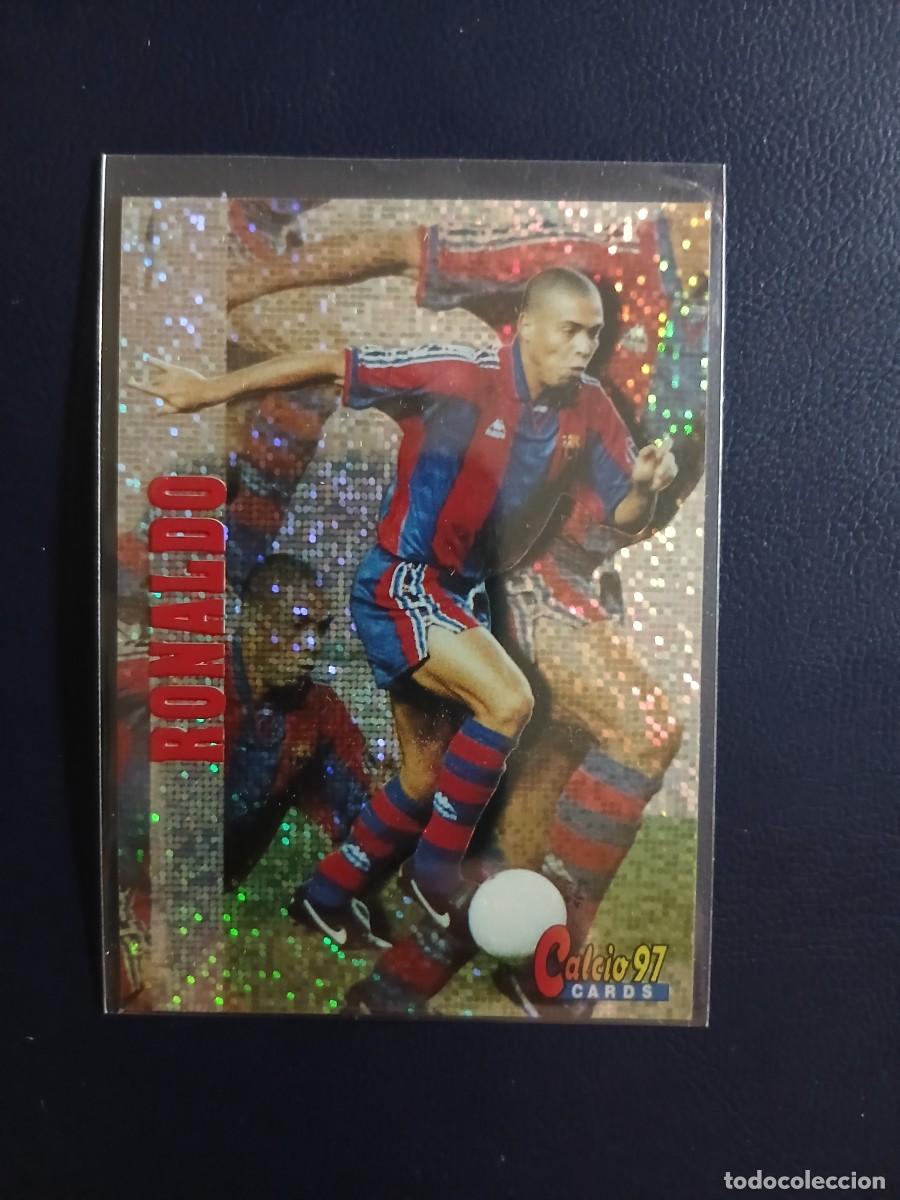 Cromos de f&uacute;tbol: 123 Ronaldo Nazario - FC.Barcelona - Calcio Cards 97 - Panini - Calciatori 1996 1997