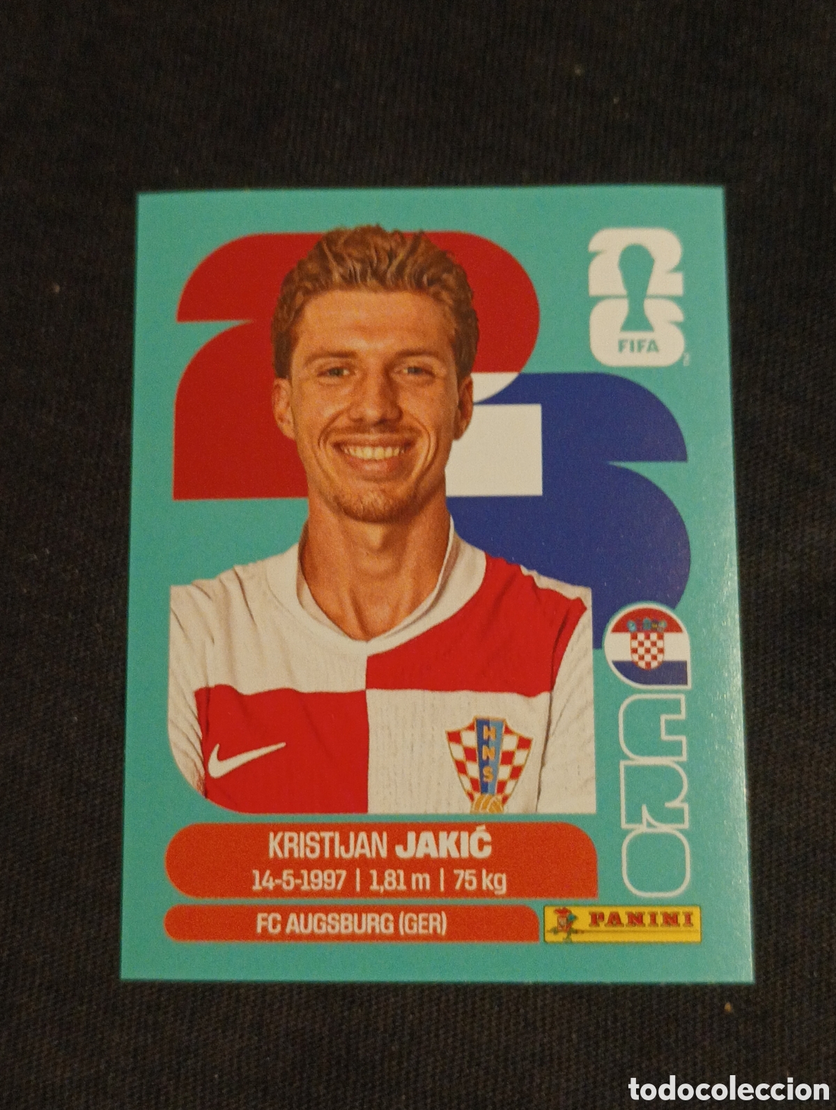 Cromos de f&uacute;tbol: mundial panini 2026 kristijan jakic