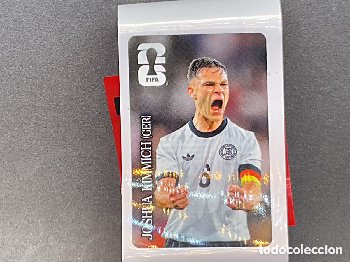 Cromos de f&uacute;tbol: JOSHUA KIMMICH (ALEMANIA ). CROMO PANINI COCA-COLA MUNDIAL FIFA 2026.