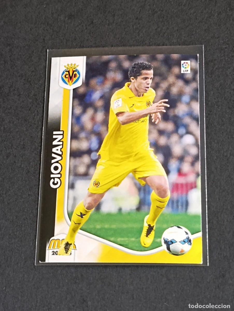 Cromos de f&uacute;tbol: GIOVANI #358 VILLARREAL CF - PANINI MEGACRACKS LA LIGA 2014 2015 - MGK 14 15 CROMO FUTBOL