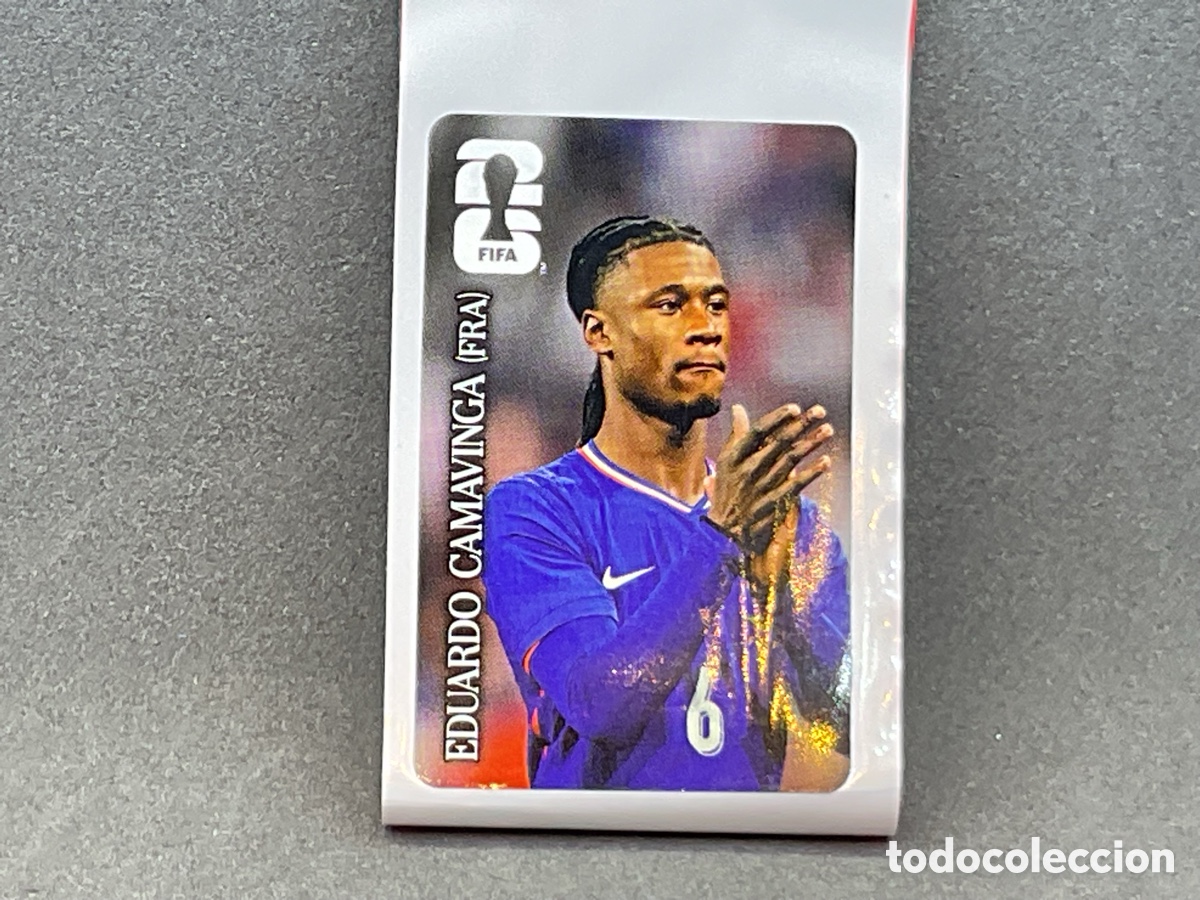 Cromos de f&uacute;tbol: EDUARDO CAMAVINGA (FRANCIA ). CROMO PANINI COCA-COLA MUNDIAL FIFA 2026.