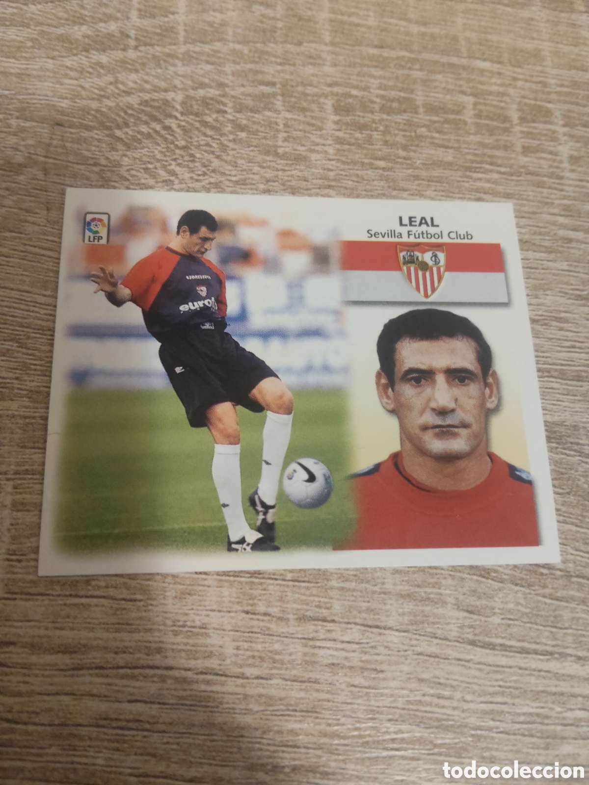 Cromos de Futebol: Leal baja Sevilla liga 1999 2000 99 00 ediciones este nuevo