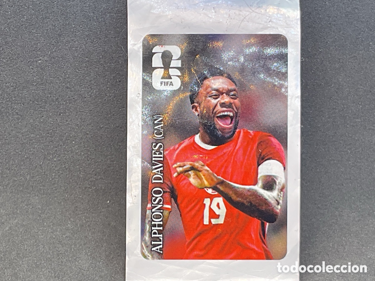 Cromos de Futebol: ALPHONSO DAVIES ( CANADA ). CROMO PANINI COCA-COLA MUNDIAL FIFA 2026.