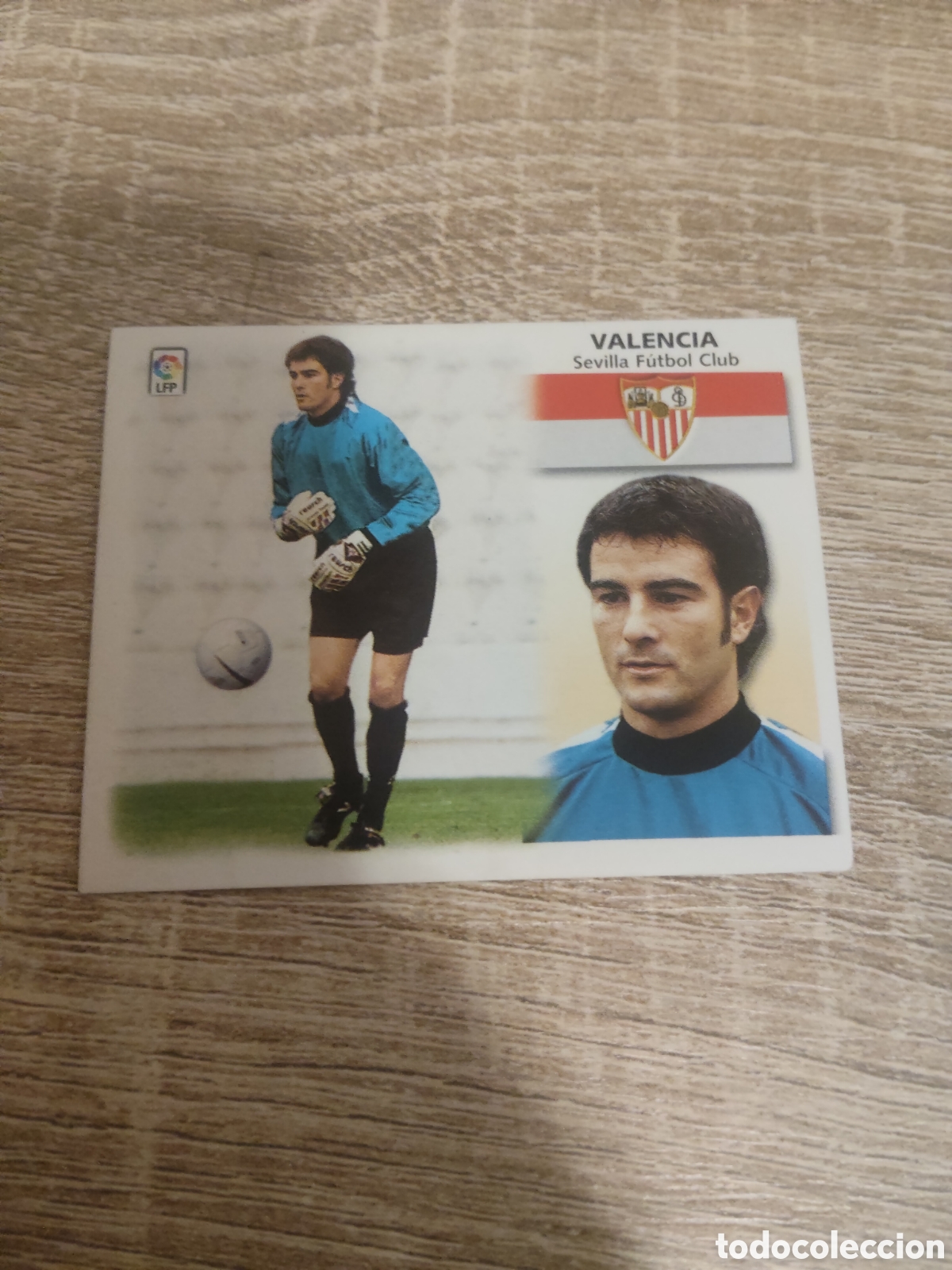 Figurine di Calcio: Valencia coloca Sevilla liga 1999 2000 99 00 ediciones este nuevo