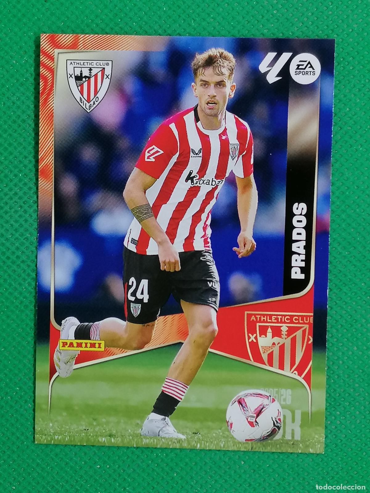 Figurine di Calcio: 47 PRADOS ATHLETIC BILBAO ⚽ MEGACRACKS LIGA 2025 2026 25 26 ⚽