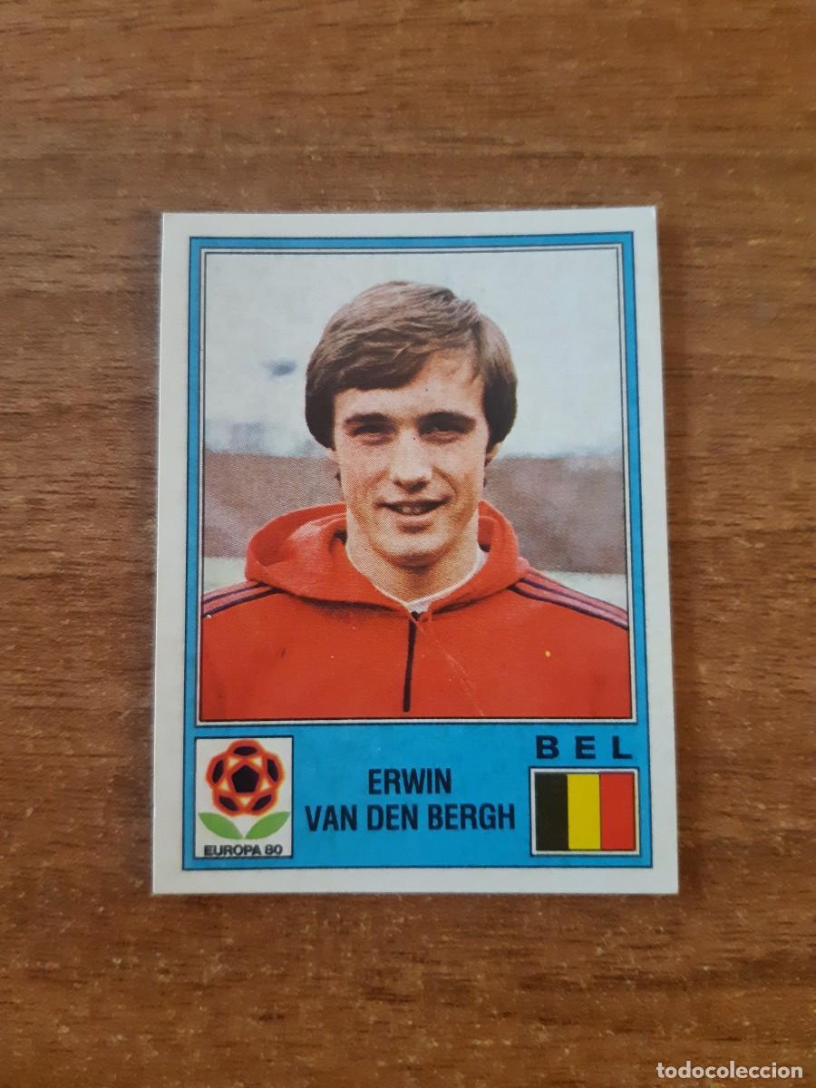 Figurine di Calcio: N&deg;174 ERWIN VAN DEN BERGH B&Eacute;LGICA EUROPA 80 PANINI EURO ITALIA 1980 PANINI.NUNCA PEGADO, SIN PEGAR