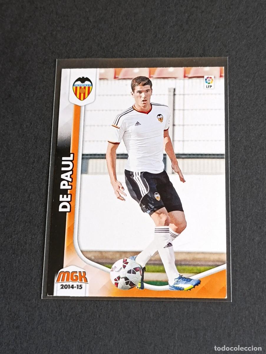 Fu&szlig;ball-Sticker: DE PAUL #339 VALENCIA CF - PANINI MEGACRACKS LA LIGA 2014 2015 - MGK 14 15 CROMO FUTBOL ROOKIE