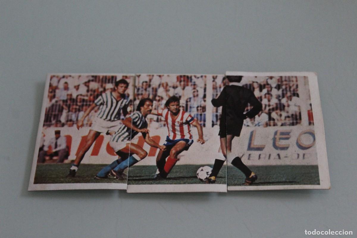 Fu&szlig;ball-Sticker: ESTE 80 81 FUTBOLISTAS EN ACCI&Oacute;N N&ordm; 22, 23 Y 24, GORDILLO RECUPERADOS DE &Aacute;LBUM