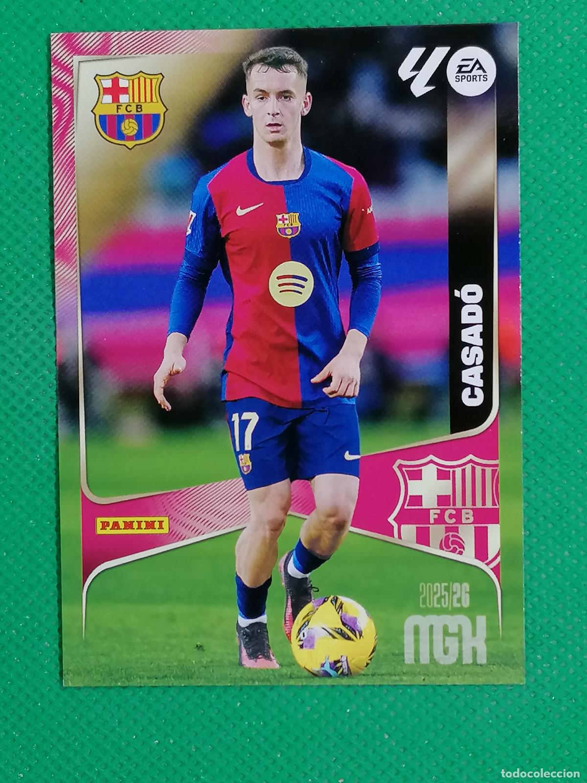 Fu&szlig;ball-Sticker: 82 CASADO BARCELONA ⚽ MEGACRACKS LIGA 2025 2026 25 26 ⚽