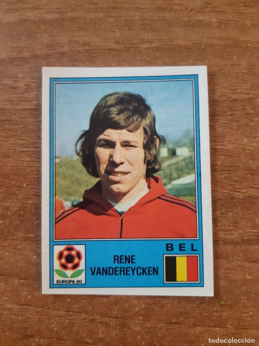 Cromos de f&uacute;tbol: N&deg;171 RENE VANDEREYCKEN B&Eacute;LGICA EUROPA 80 PANINI EURO ITALIA 1980 PANINI.NUNCA PEGADO, SIN PEGAR