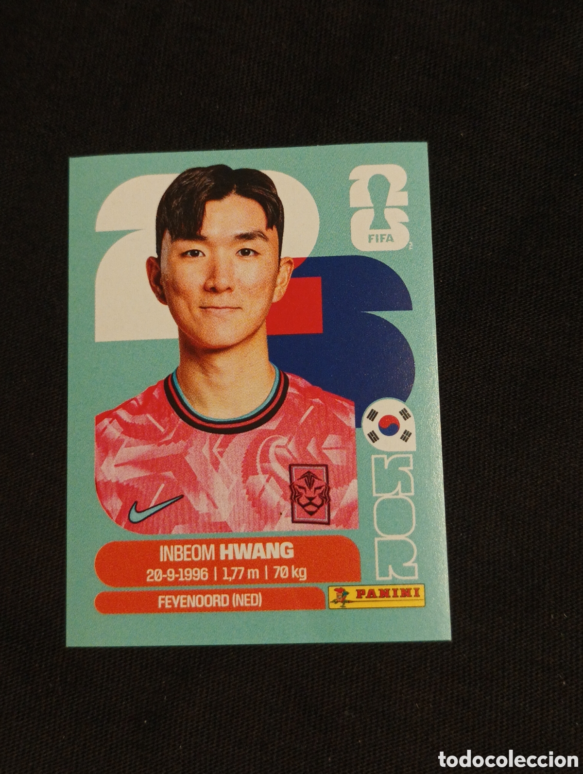 Cromos de f&uacute;tbol: mundial panini 2026 inbeom hwang