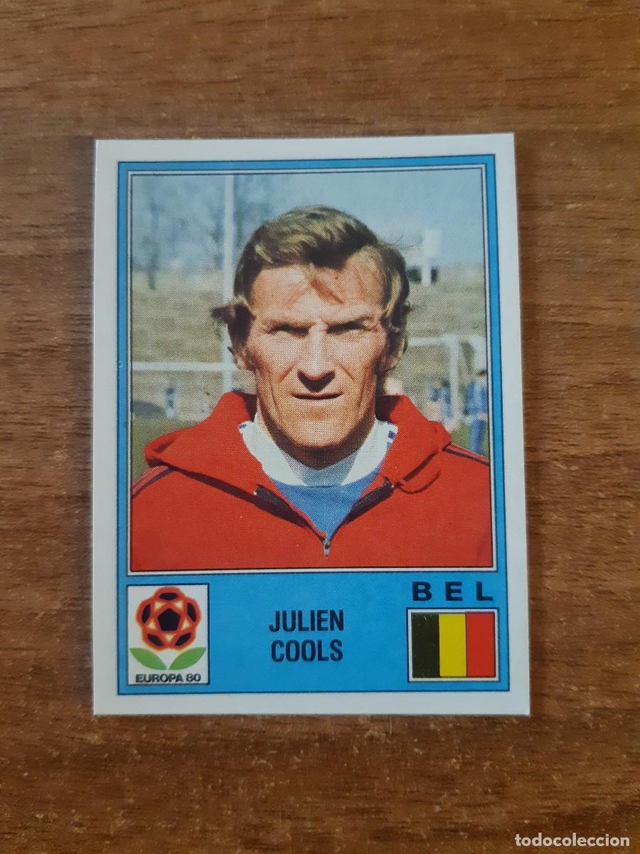 Cromos de f&uacute;tbol: N&deg;168 JULIEN COOLS B&Eacute;LGICA EUROPA 80 PANINI EURO ITALIA 1980 PANINI.NUNCA PEGADO, SIN PEGAR