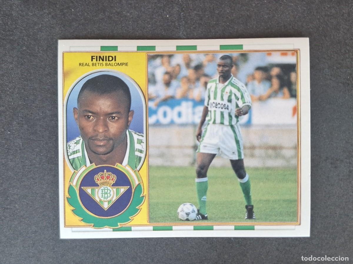 Cartes &agrave; collectionner de Football: L4 FINIDI REAL BETIS BALOMPIE COLOCA LIGA ESTE 1996 1997 96 97 NUNCA PEGADO SIN PEGAR