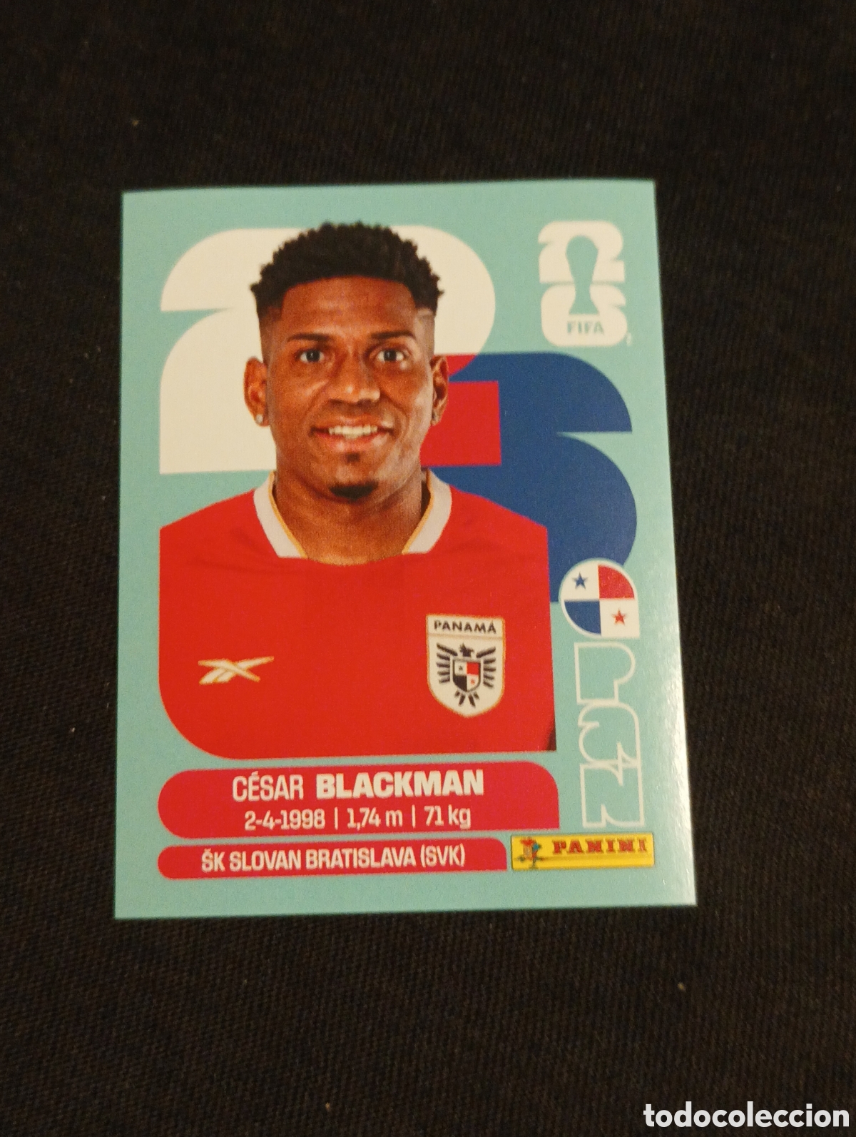 Football Stickers: mundial panini 2026 cesar blackman