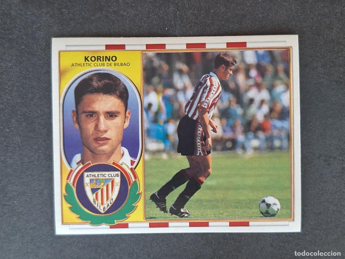 Cromos de f&uacute;tbol: L4 KORINO ATHLETIC CLUB DE BILBAO COLOCA LIGA ESTE 1996 1997 96 97 NUNCA PEGADO SIN PEGAR