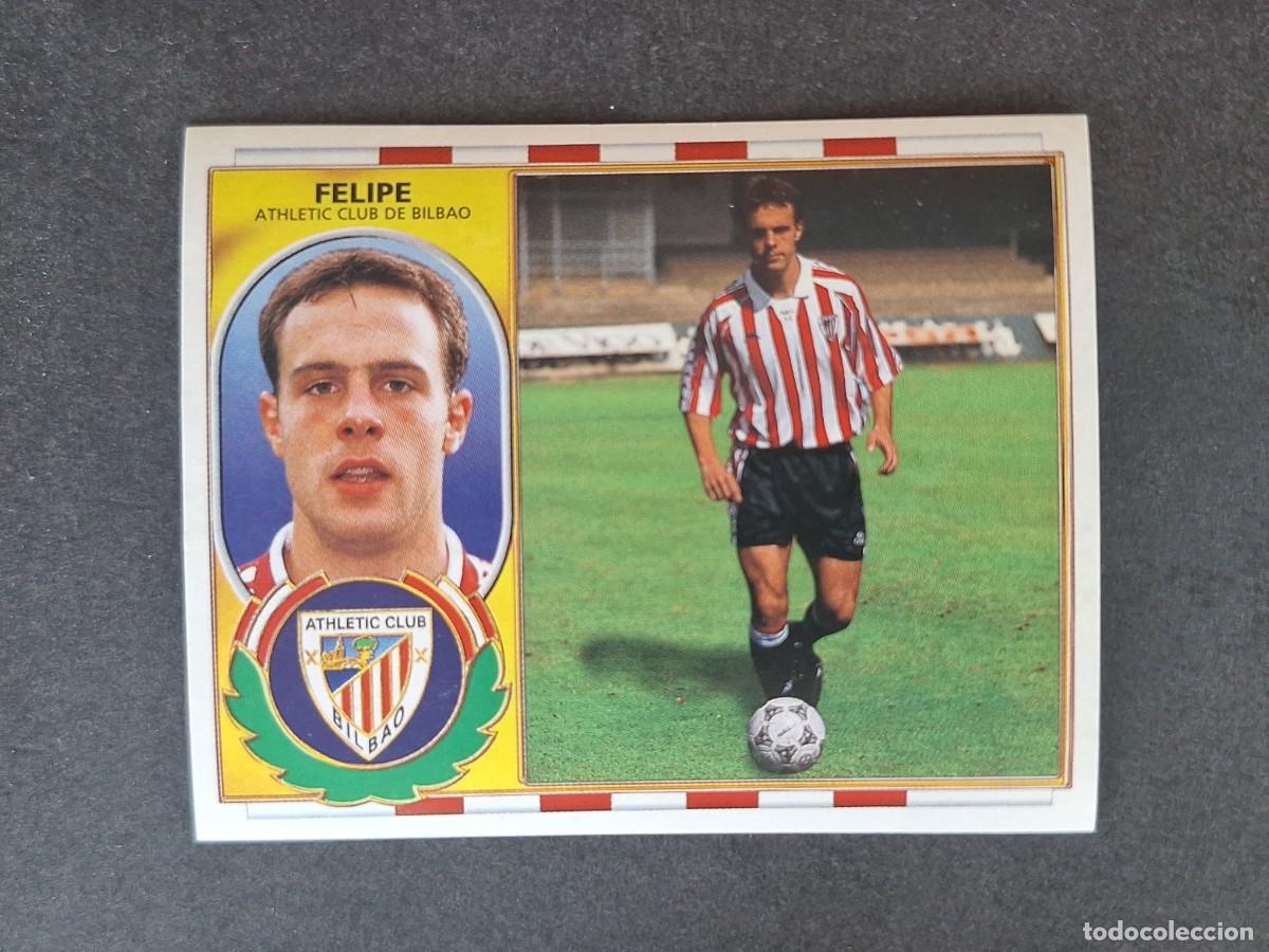 Cromos de f&uacute;tbol: L4 FELIPE ATHLETIC CLUB DE BILBAO COLOCA LIGA ESTE 1996 1997 96 97 NUNCA PEGADO SIN PEGAR