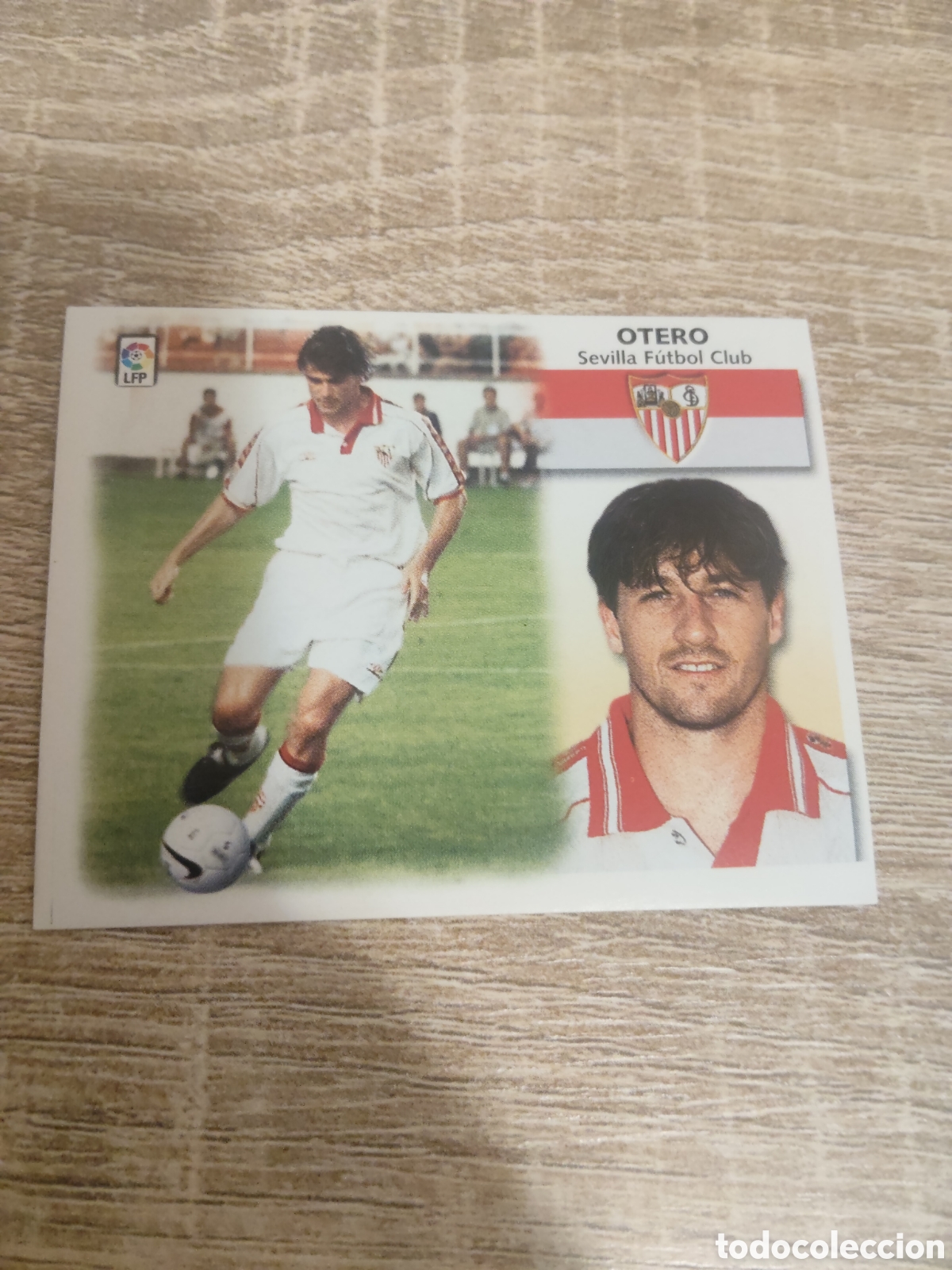Cromos de f&uacute;tbol: Otero coloca Sevilla liga 1999 2000 99 00 ediciones este