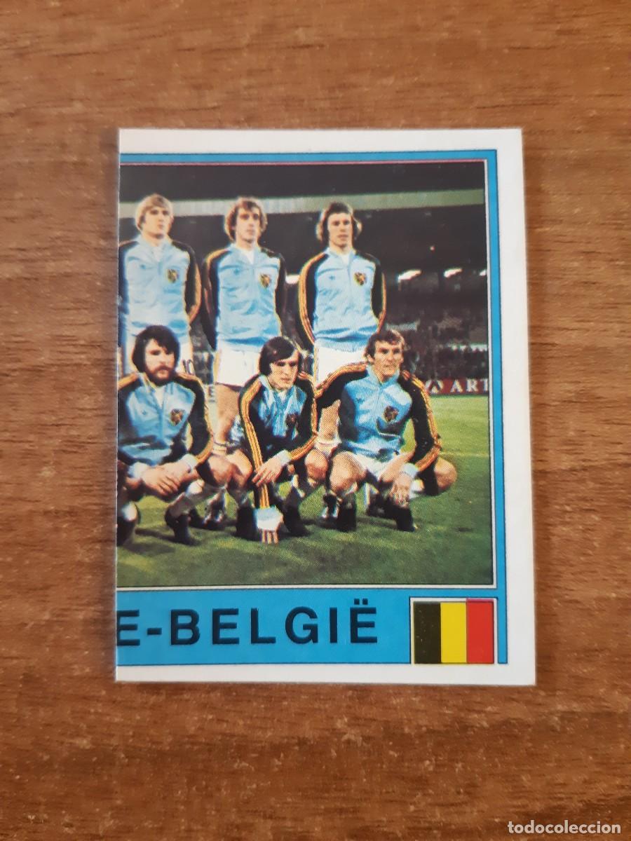 Cromos de f&uacute;tbol: N&deg;161 ALINEACI&Oacute;N B&Eacute;LGICA 2/2 EUROPA 80 PANINI EURO ITALIA 1980 PANINI.NUNCA PEGADO, SIN PEGAR