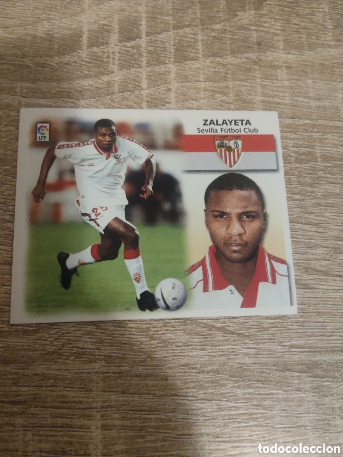 Cromos de f&uacute;tbol: Zalayeta coloca Sevilla liga 1999 2000 99 00 ediciones este