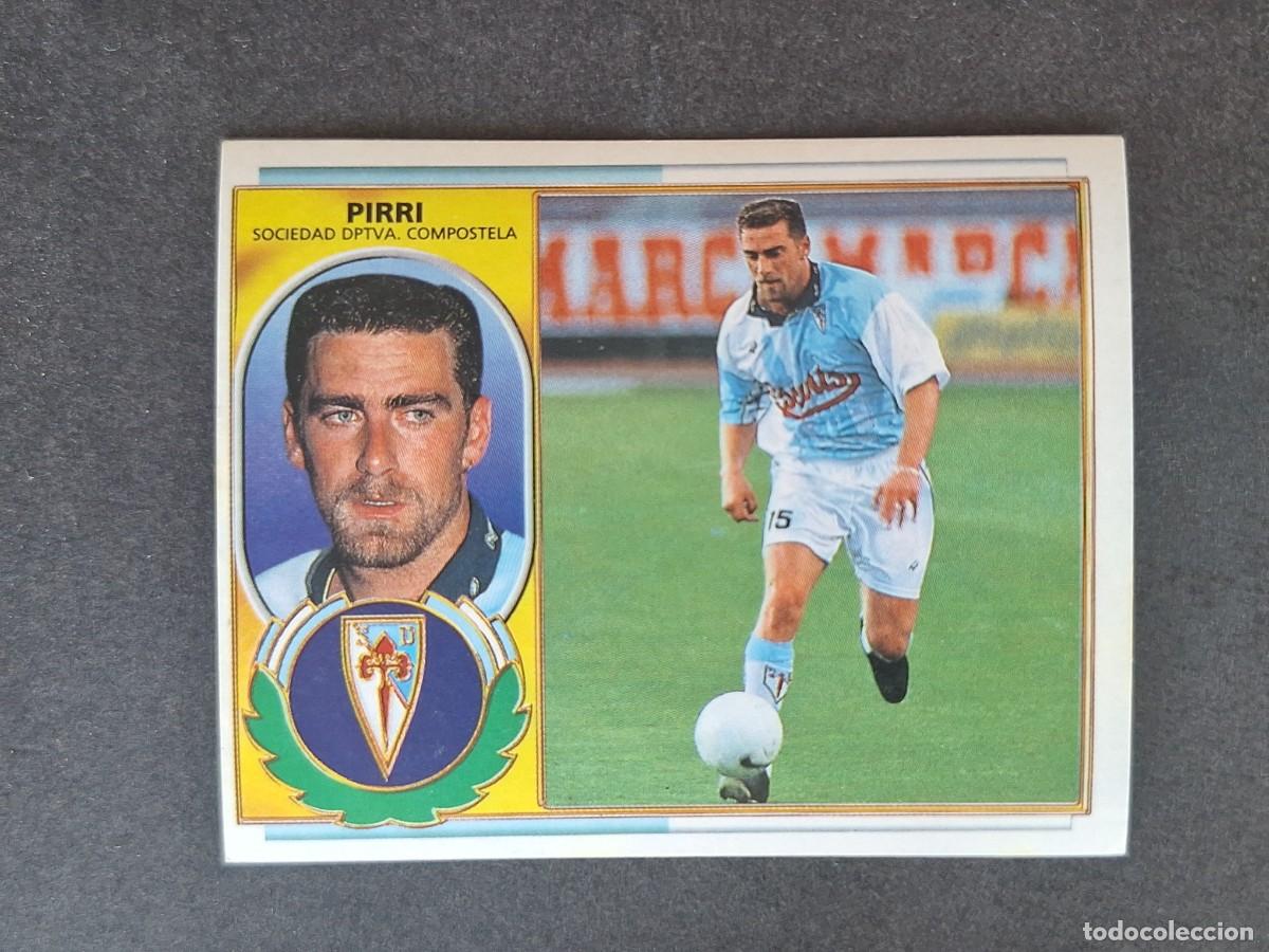 Cromos de f&uacute;tbol: L4 PIRRI S. D. COMPOSTELA COLOCA LIGA ESTE 1996 1997 96 97 NUNCA PEGADO SIN PEGAR