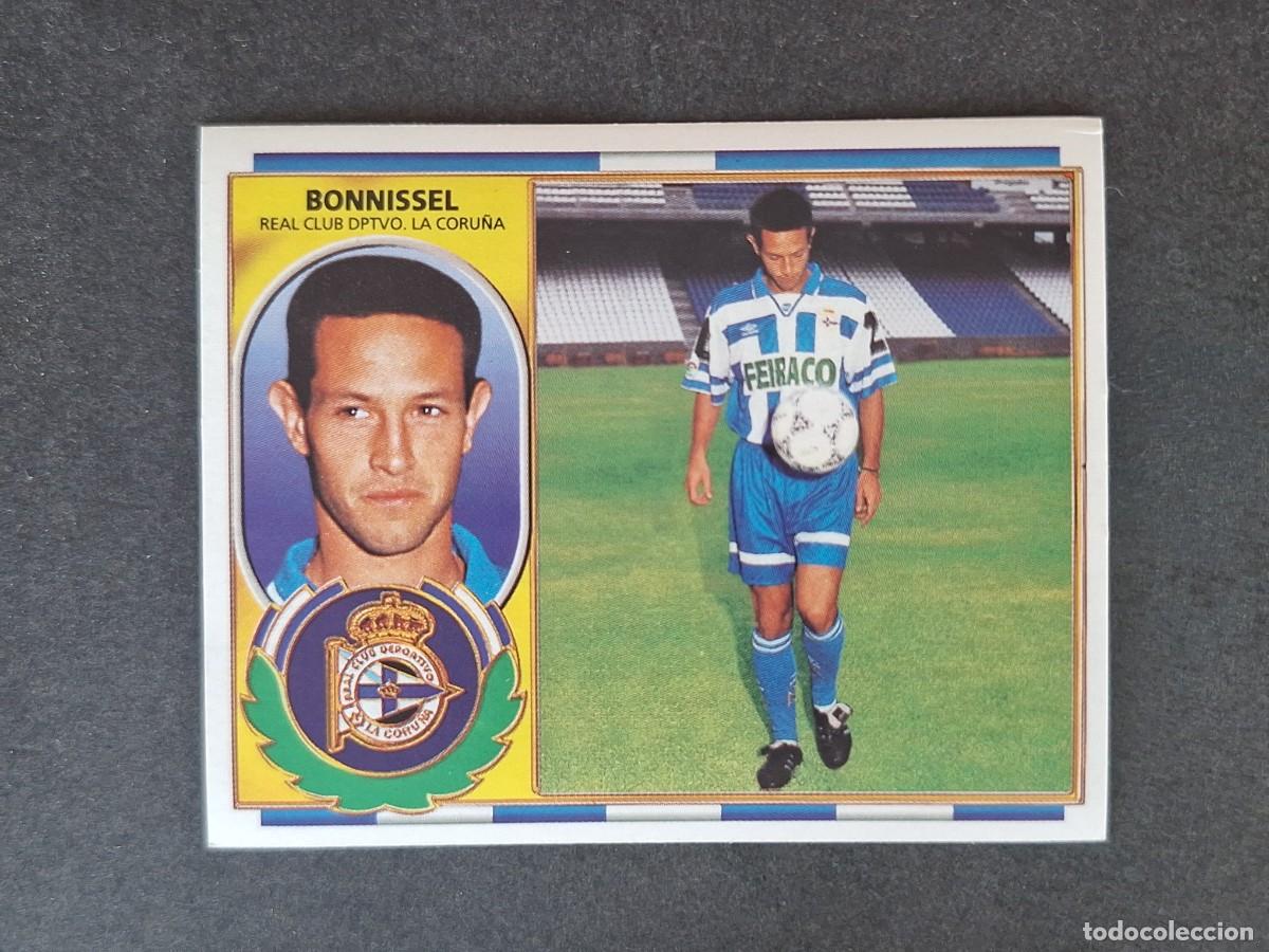 Cromos de f&uacute;tbol: L4 BONNISSEL DEPORTIVO DE LA CORU&Ntilde;A COLOCA LIGA ESTE 1996 1997 96 97 NUNCA PEGADO SIN PEGAR