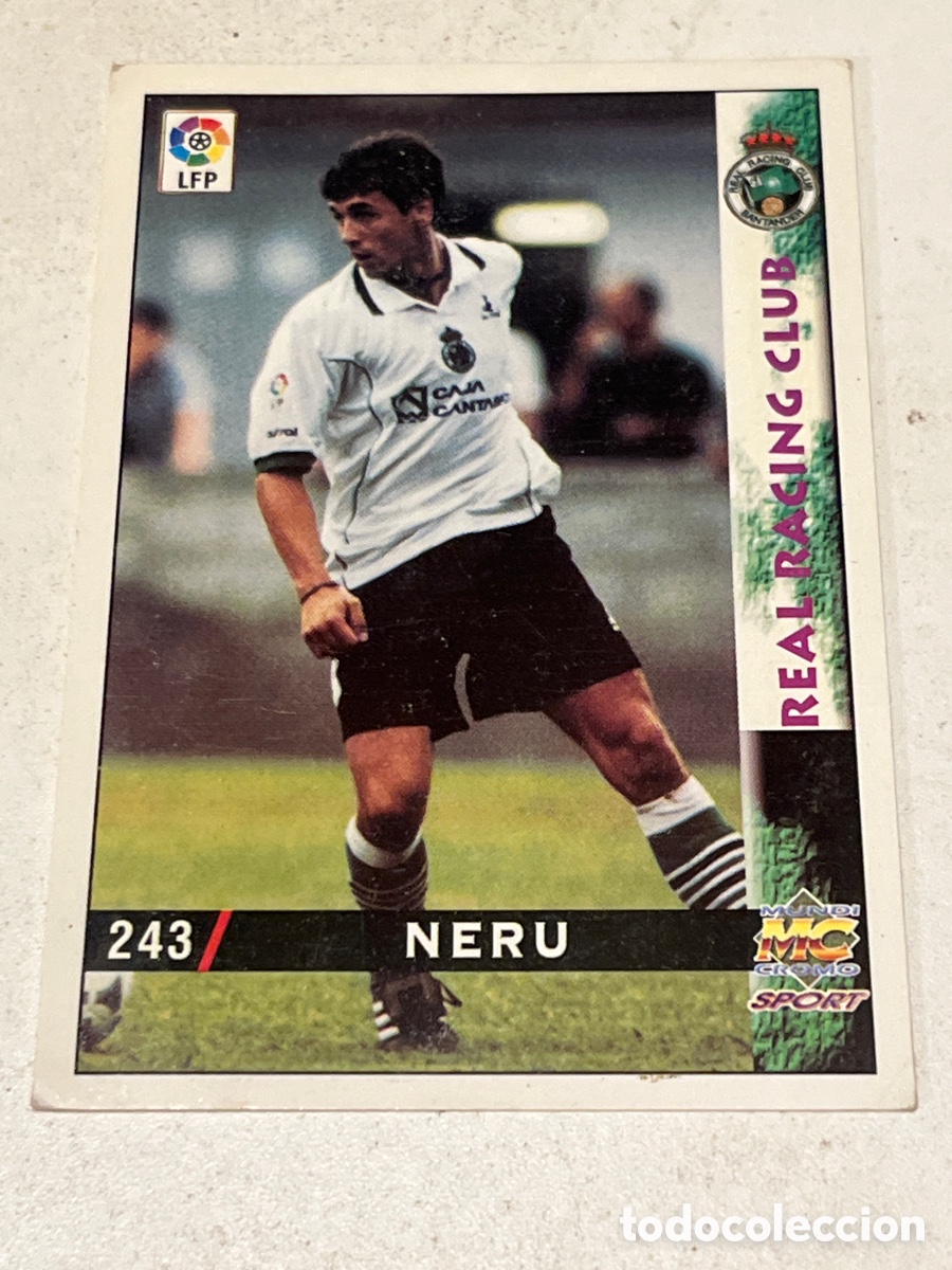 Cromos de f&uacute;tbol: Cromo Mundi Cromo Sport N&deg;2433 Neru Real Racing Club Liga 98-99