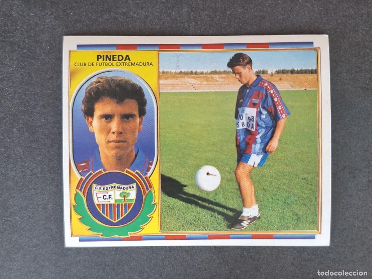 Cromos de f&uacute;tbol: L4 PINEDA C. F. EXTREMADURA COLOCA LIGA ESTE 1996 1997 96 97 NUNCA PEGADO SIN PEGAR