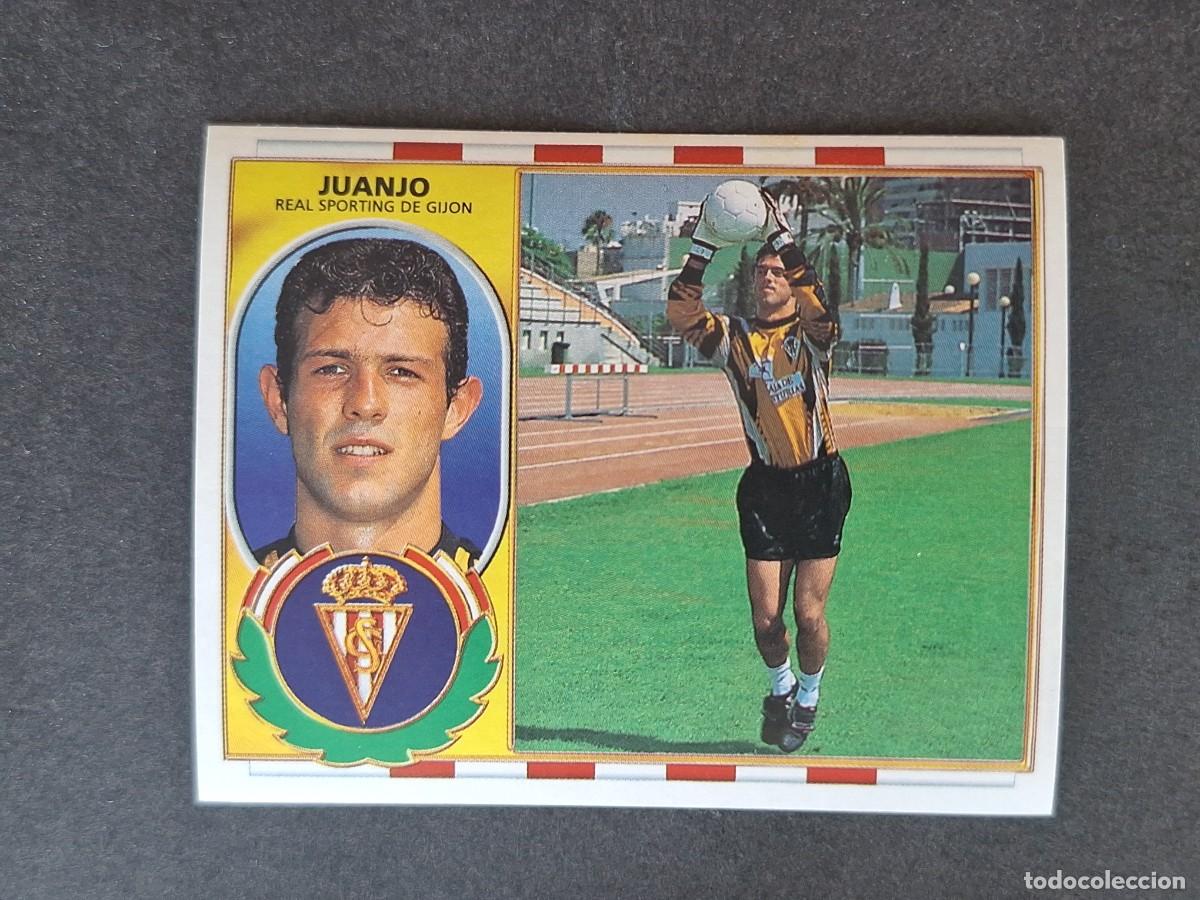 Cromos de f&uacute;tbol: L4 JUANJO SPORTING DE GIJON COLOCA LIGA ESTE 1996 1997 96 97 NUNCA PEGADO SIN PEGAR