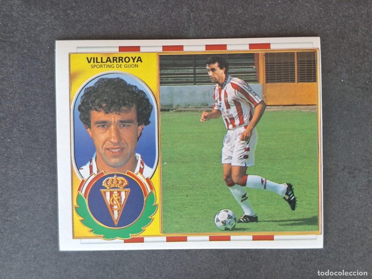 Cromos de f&uacute;tbol: L4 VILLARROYA SPORTING DE GIJON COLOCA LIGA ESTE 1996 1997 96 97 NUNCA PEGADO SIN PEGAR